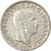 Coin, Albania, Zog I, Frang Ar, 1935, Rome, AU(50-53), Silver, KM:16