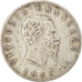 Münze, Italien, Vittorio Emanuele II, 2 Lire, 1863, Naples, S, Silber, KM:6a.1