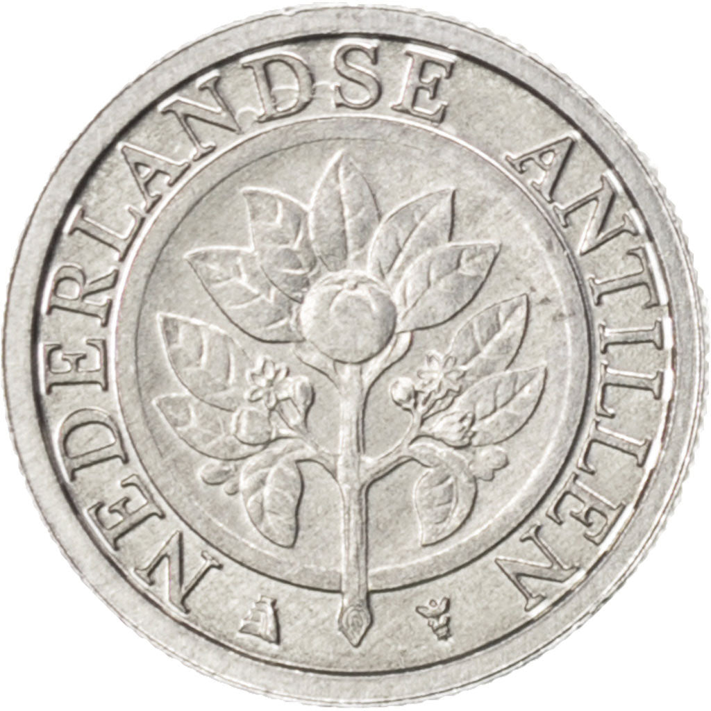 Coin, Netherlands Antilles, Beatrix, Cent, 2005, MS(63), Aluminum, KM:32