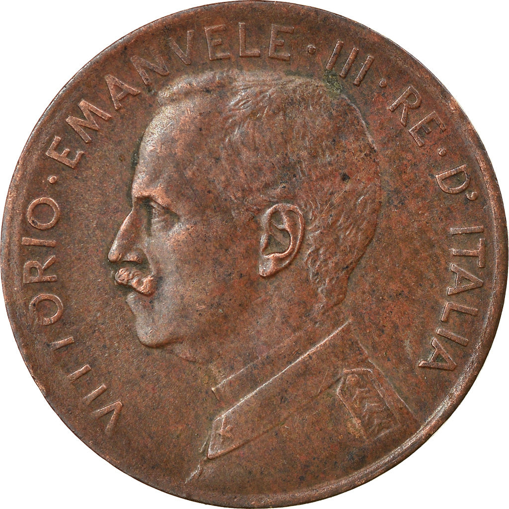 Coin, Italy, Vittorio Emanuele III, 2 Centesimi, 1915, Rome, AU(50-53), Bronze