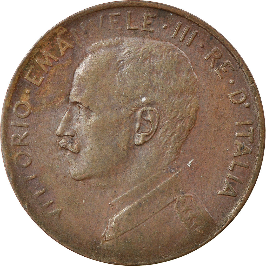 Moneda, Italia, Vittorio Emanuele III, 2 Centesimi, 1915, Rome, MBC+, Bronce