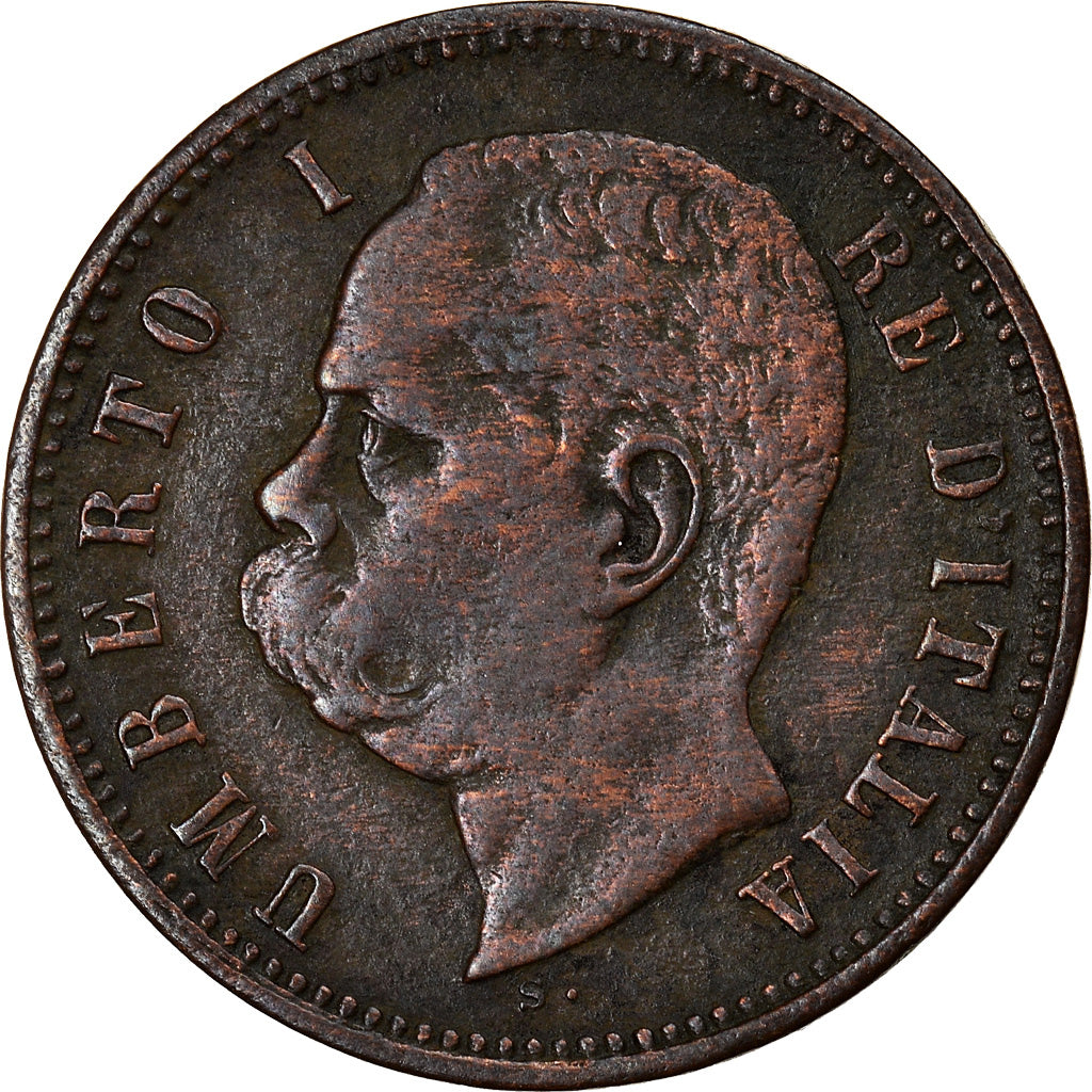 Coin, Italy, Umberto I, 2 Centesimi, 1898, Rome, EF(40-45), Copper, KM:30