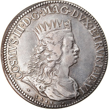 Grand Duchy of Tuscany, Cosimo III, 1/2 Tollero, 1683, Livorno, Srebro