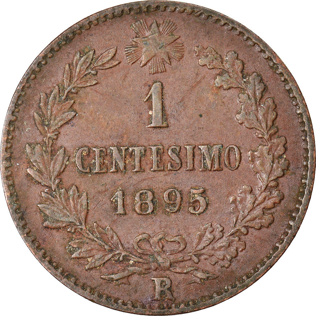 Munten, Italië, Umberto I, Centesimo, 1895, Rome, PR, Koper, KM:29