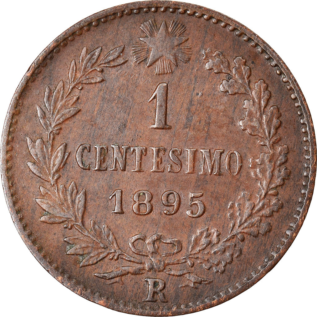 Munten, Italië, Umberto I, Centesimo, 1895, Rome, PR, Koper, KM:29