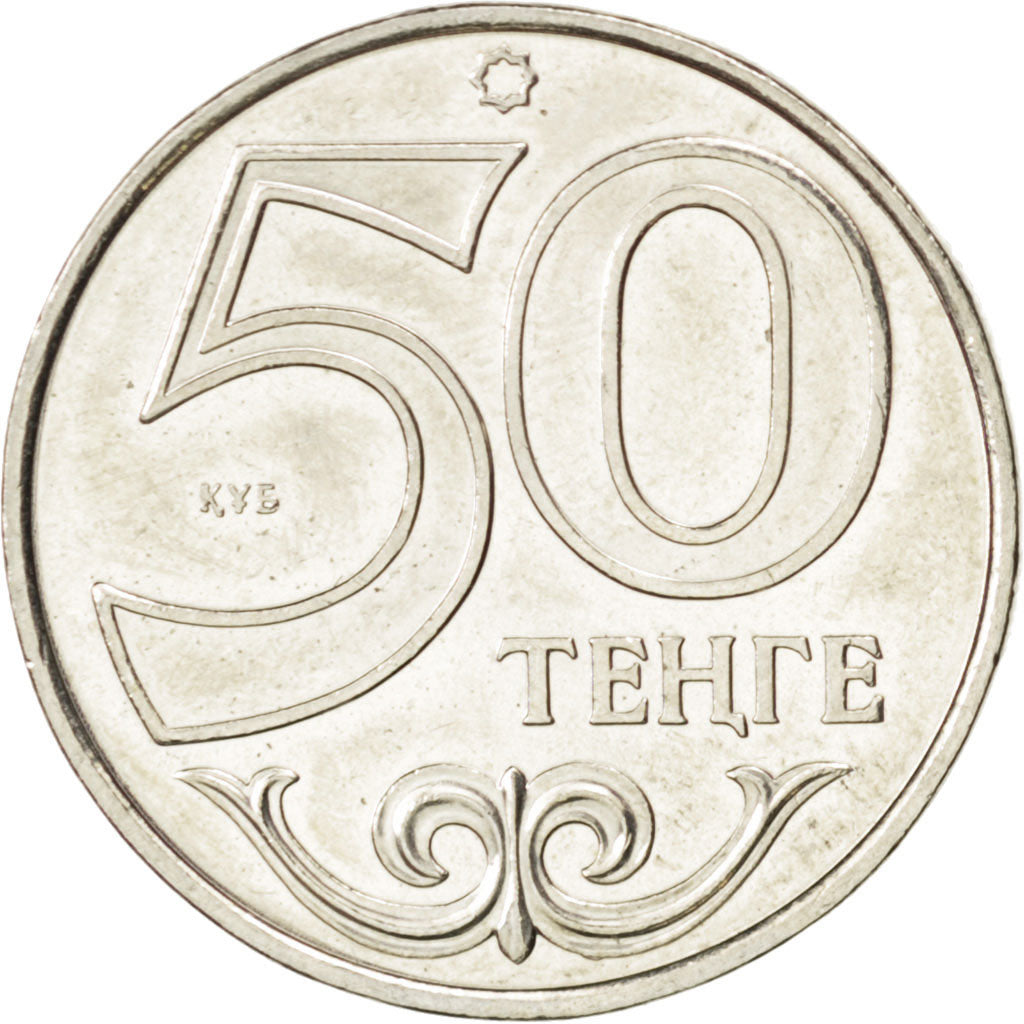Coin, Kazakhstan, 50 Tenge, 2011, MS(63), Copper-nickel, KM:208