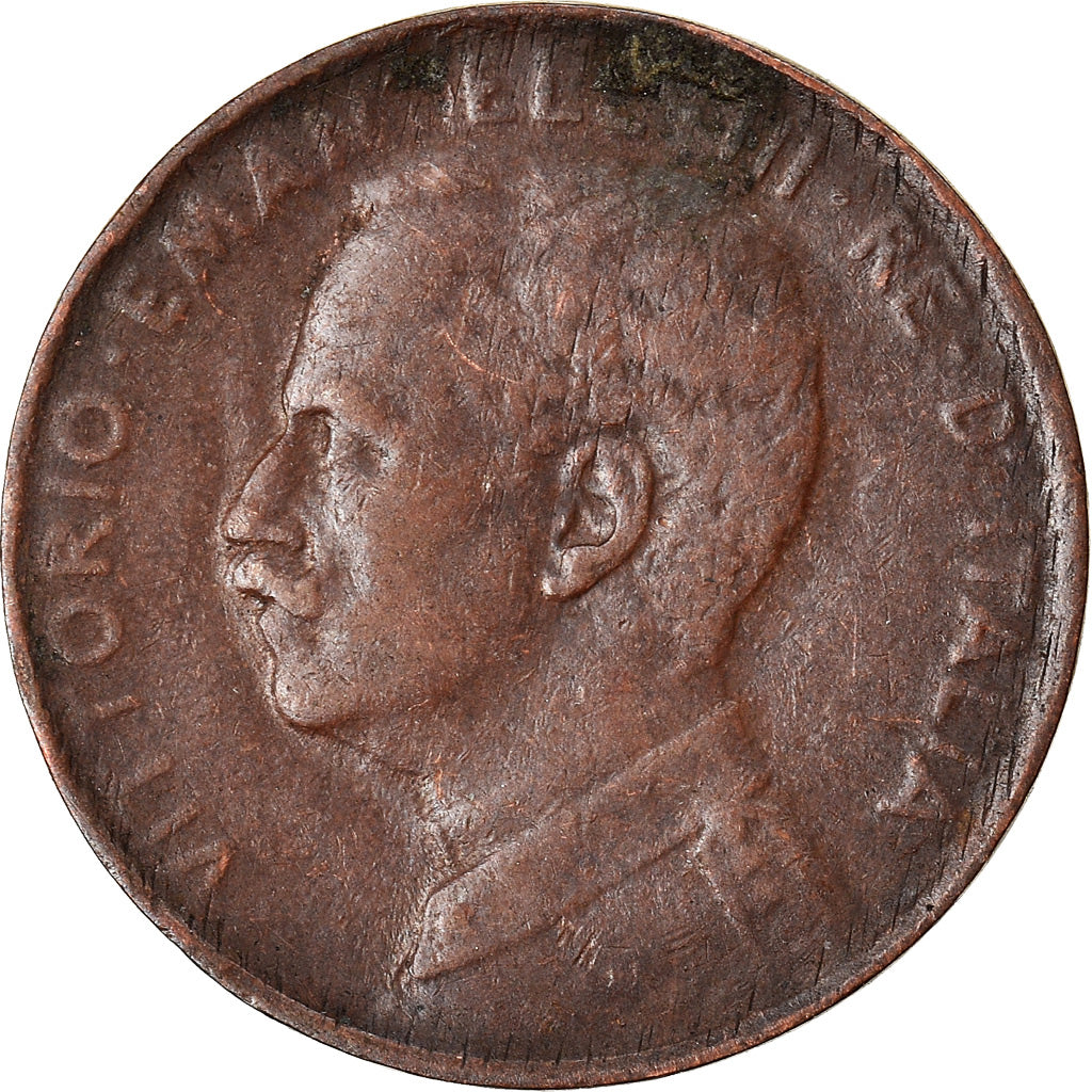 Moneta, Italia, Vittorio Emanuele III, Centesimo, 1915, Rome, BB, Bronzo, KM:40
