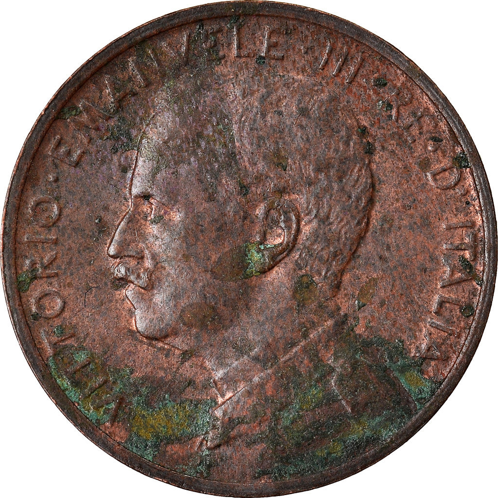 Münze, Italien, Vittorio Emanuele III, Centesimo, 1916, Rome, SS+, Bronze