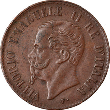 Monnaie, Italie, Vittorio Emanuele II, Centesimo, 1867, Milan, TTB+, Cuivre