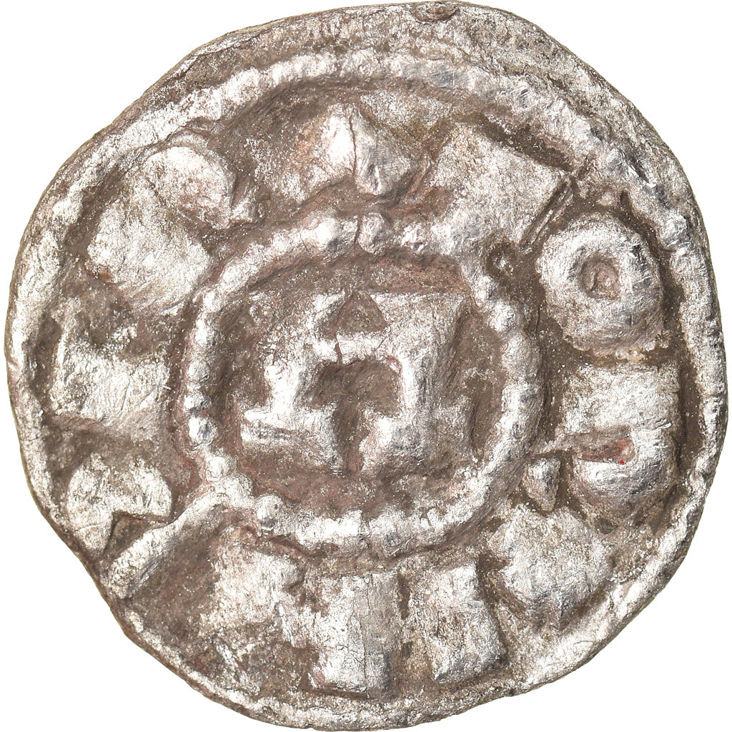 Moeda, ESTADOS ITALIANOS, Henri III, IV ou V de Franconie, Denarius, 1039-1125