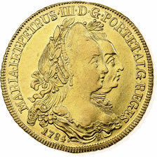 Brasil, Maria I and Pedro III, 6400 Reis, 1784, Rio de Janeiro, Oro, EBC