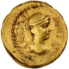 Julius Caesar, Aureus, 45 BC, Rome, Oro, MBC, Crawford:475/1a