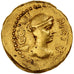 Julius Caesar, Aureus, 45 BC, Rome, Oro, MBC, Crawford:475/1a