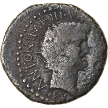 Moneta, Marcus Antonius, Denarius, Ephesos, Rare, MB, Argento, Crawford:517/2