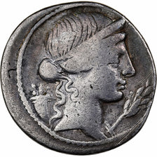Octavian, Denarius, 32-29 BC, Central Italy, Silver, VF(20-25), RIC:253