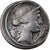 Octavian, Denarius, 32-29 BC, Central Italy, Plata, BC+, RIC:253