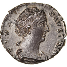 Coin, Faustina I, Denarius, Rome, MS(64), Silver, RIC:382b