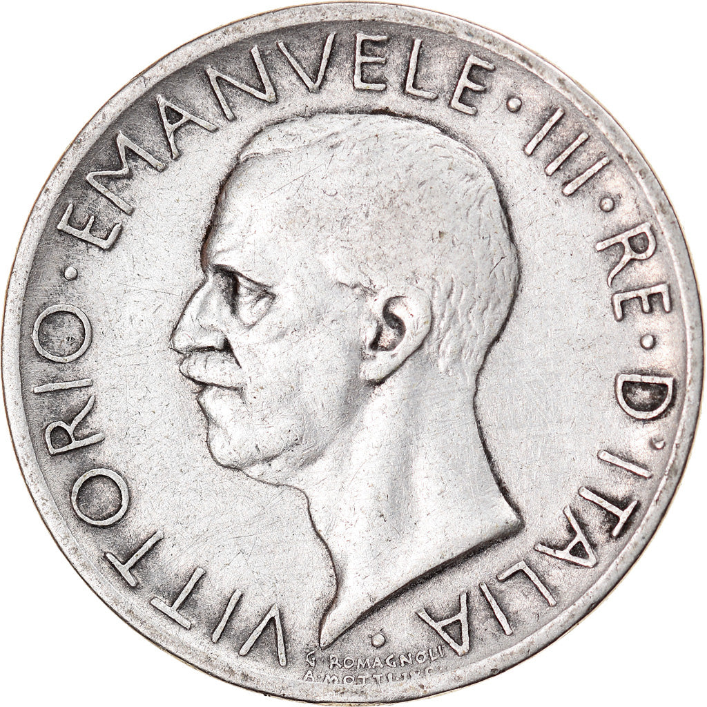 Monnaie, Italie, Vittorio Emanuele III, 5 Lire, 1929, Rome, TTB, Argent, KM:67.2
