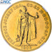 Hongrie,	François-Joseph Ier, 100 Korona, 1908 (1974), Refrappe, Or, NGC, MS66