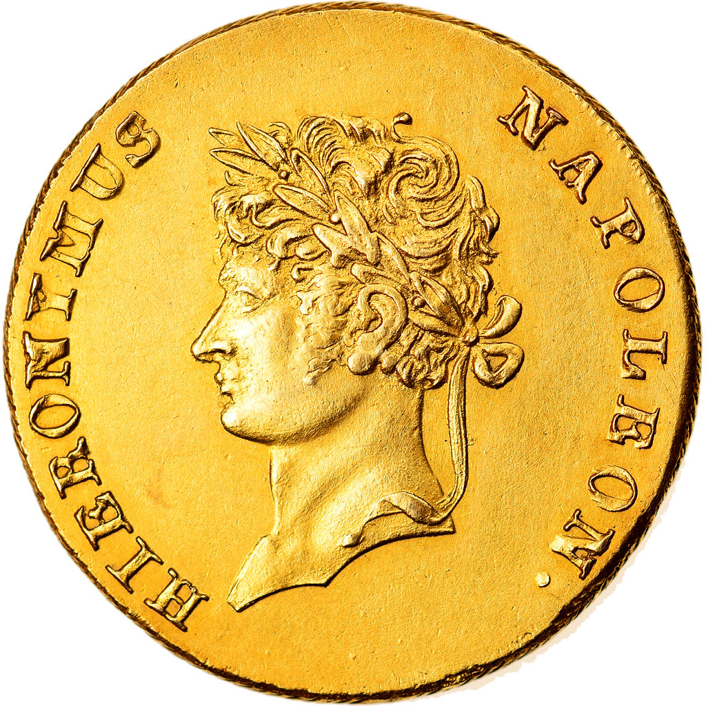 Kingdom of Westphalia, Jérôme Bonaparte, 10 Thaler, 1812, Brunswick, Gold