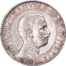 Moneta, Italia, Vittorio Emanuele III, Lira, 1913, Rome, MB, Argento, KM:45