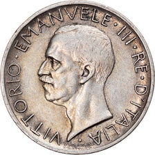 Coin, Italy, Vittorio Emanuele III, 5 Lire, 1930, Rome, EF(40-45), Silver