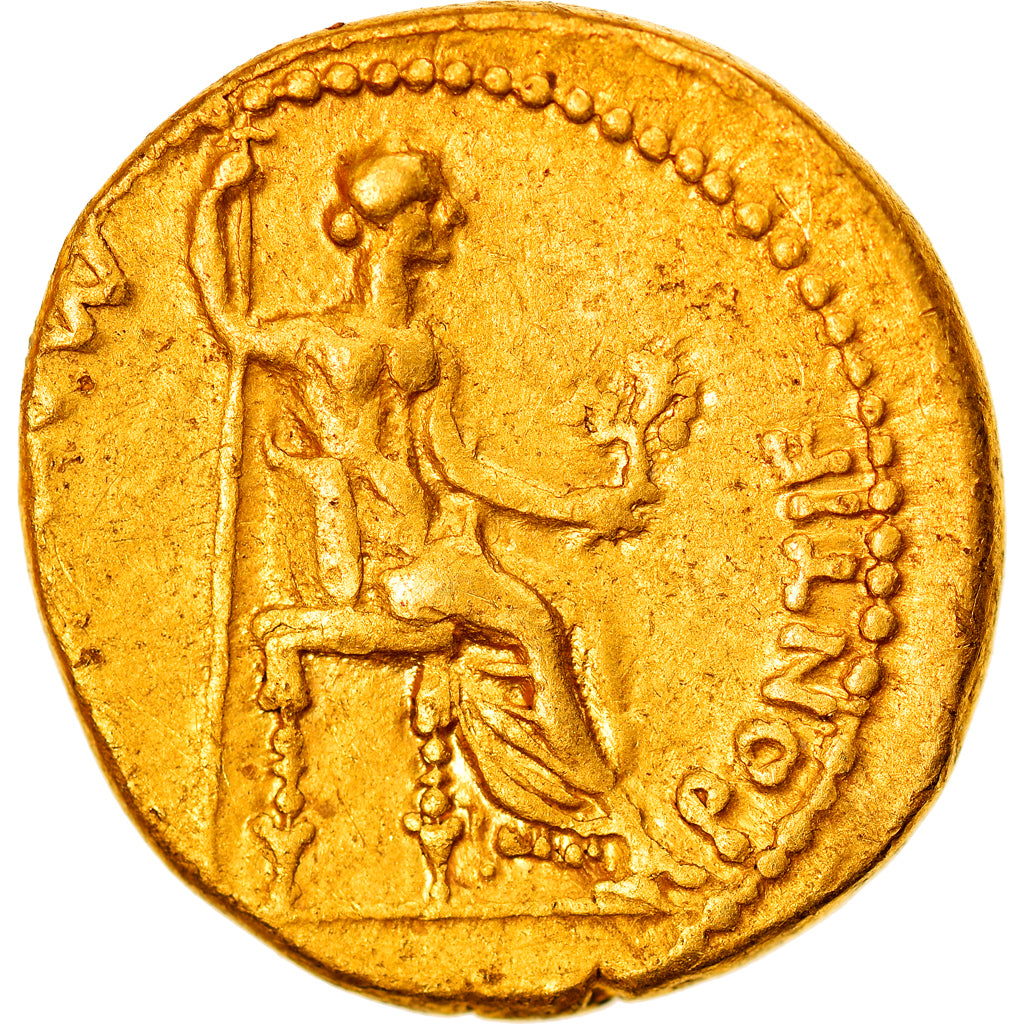 Moneta, Tiberius, Aureus, Lyon - Lugdunum, BB+, Oro, RIC:29