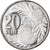 Coin, Samoa, 20 Sene, 1974, MS(65-70), Silver, KM:16a