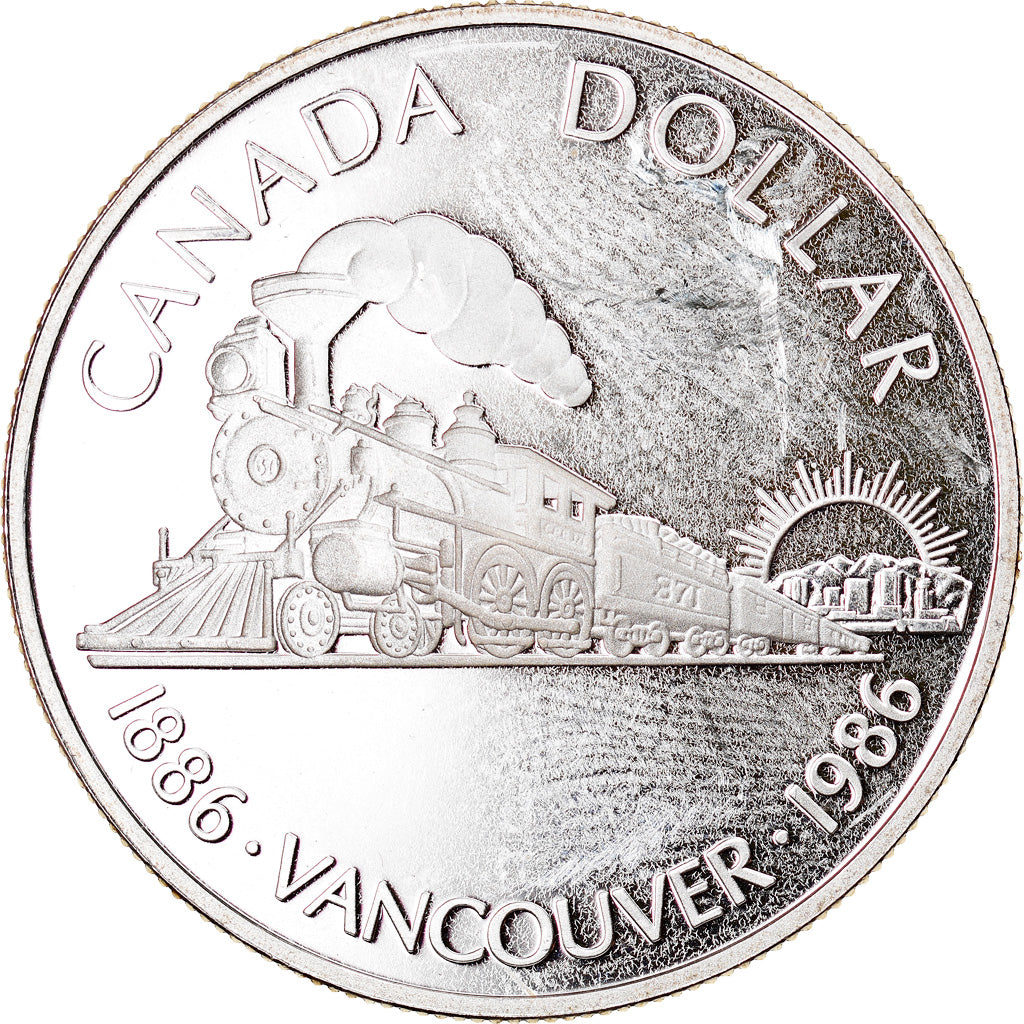 Monnaie, Canada, Elizabeth II, Dollar, 1986, Royal Canadian Mint, Ottawa, SPL+