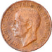 Moneda, Italia, Vittorio Emanuele III, 5 Centesimi, 1919, Rome, MBC, Bronce