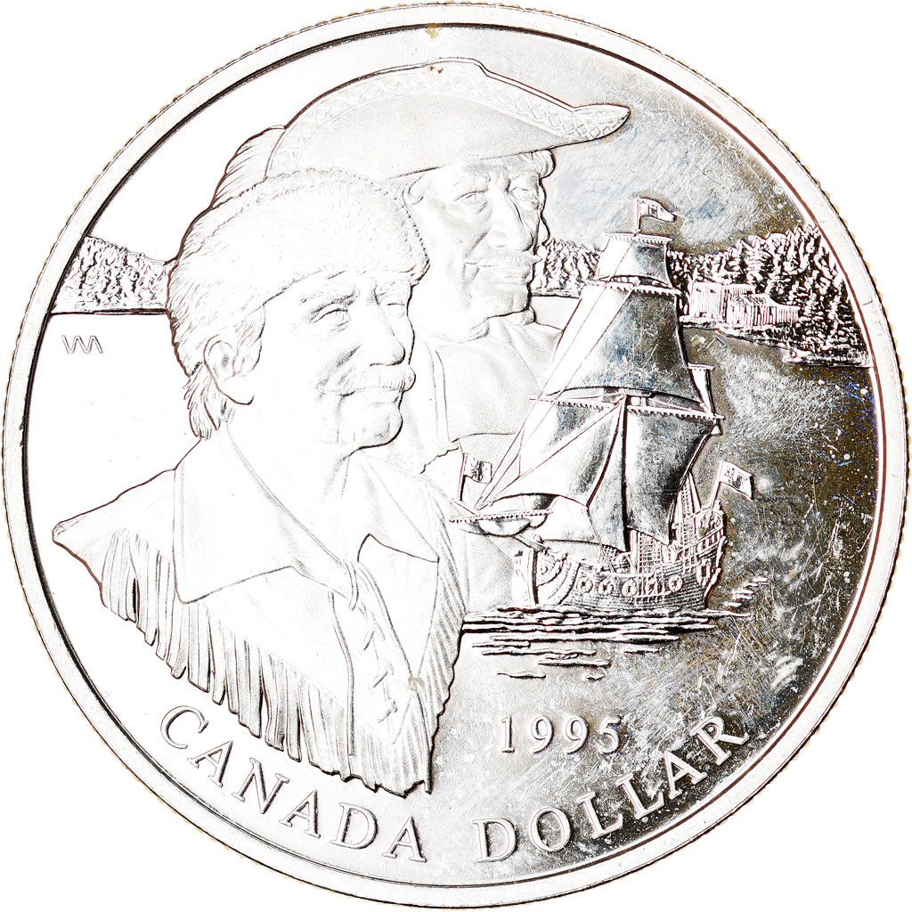 Monnaie, Canada, Elizabeth II, Dollar, 1995, Royal Canadian Mint, Ottawa, Proof
