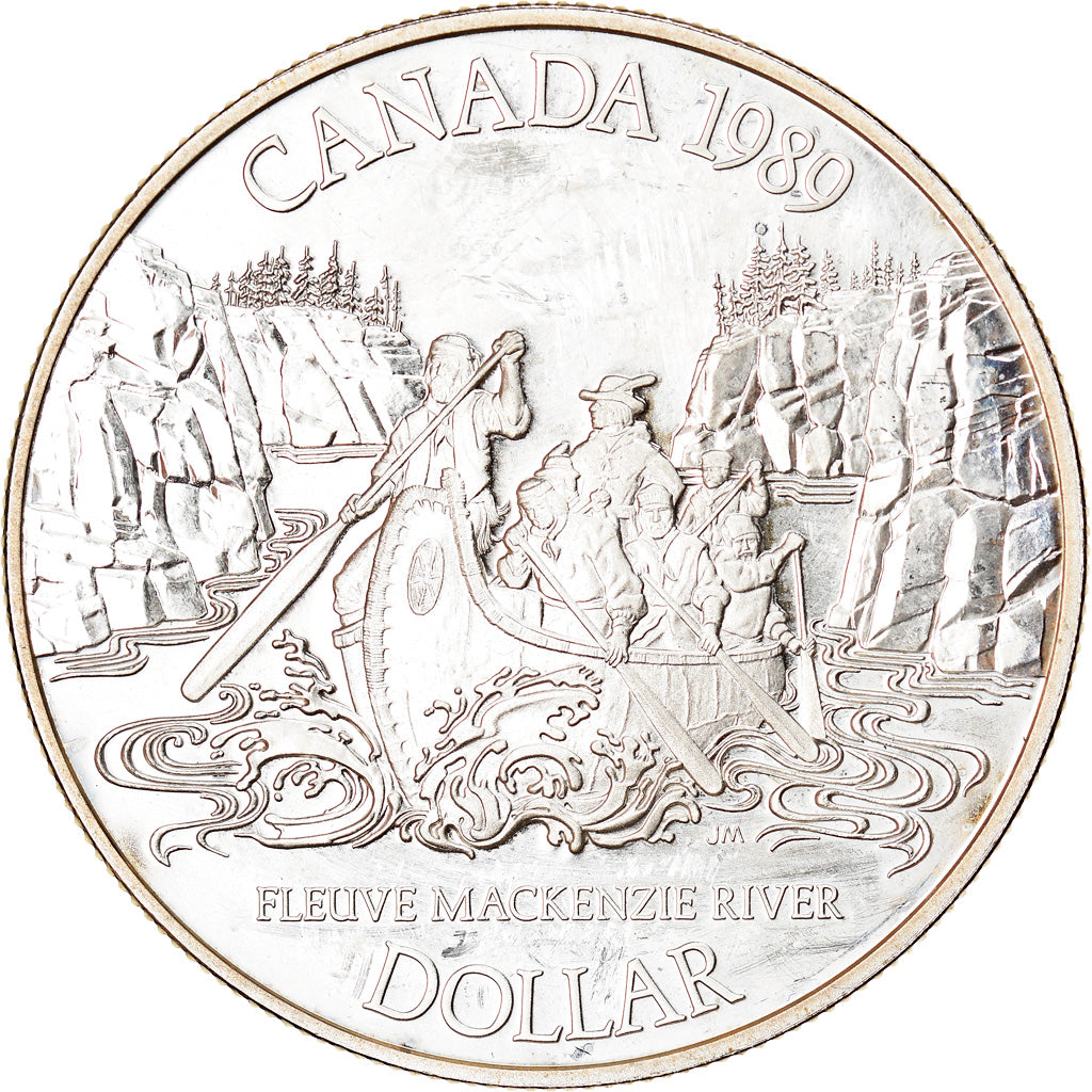 Monnaie, Canada, Elizabeth II, Dollar, 1989, Royal Canadian Mint, Ottawa, Proof