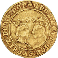 Spain, Ferdinand & Isabella, Castellano, 1479-1516, Burgos, Gold, VF(30-35)