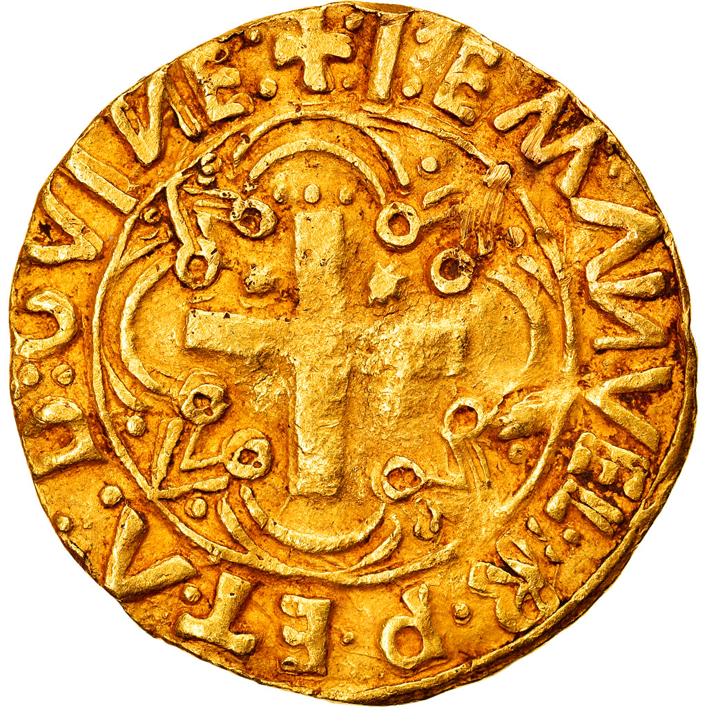Portugal, Manuel I, Cruzado, 1495-1521, Lisbon, Gold, EF(40-45)