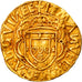 Portogallo, Manuel I, Cruzado, 1495-1521, Lisbon, Oro, BB, Friedberg:21