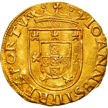 Portugal, Joao III, 1/2 São Vicente, 1555-1557, Lisbon, Dourado, AU(50-53)