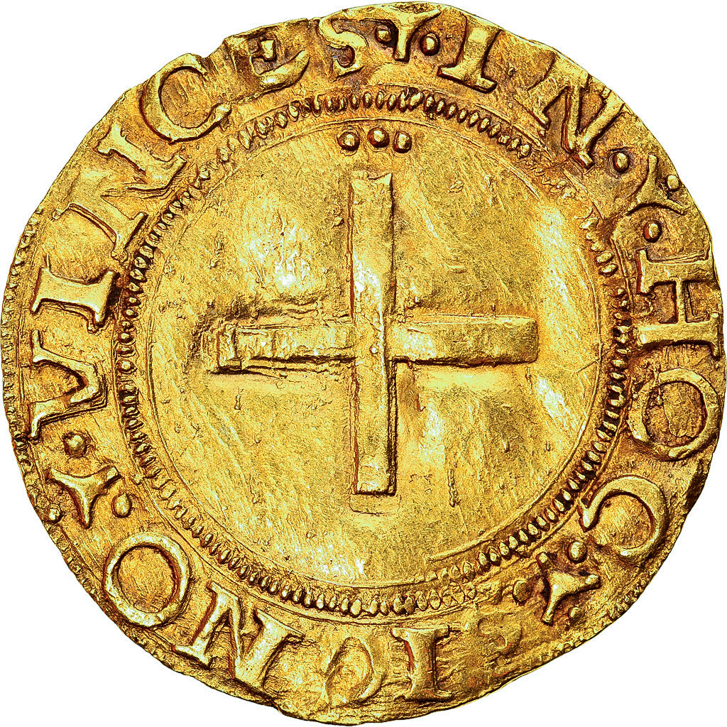 Moneta, Portogallo, Joao III, Cruzado, 1521-1557, Lisbon, Pedigree, SPL-, Oro