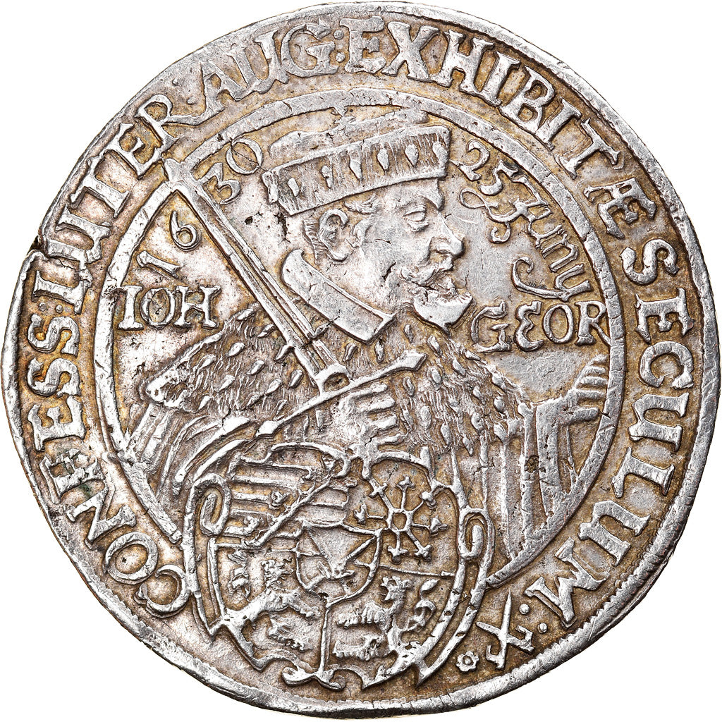 Coin, German States, SAXONY-ALBERTINE, Johann Georg I, 2 Thaler, 1630, Dresden