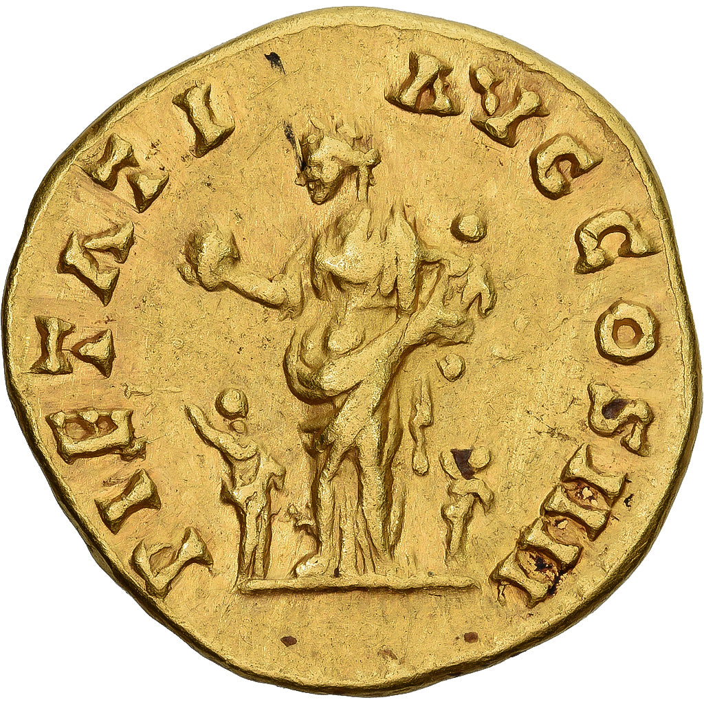 Antonin le Pieux, Aureus, 159-160, Rome, Or, TTB, RIC:302A