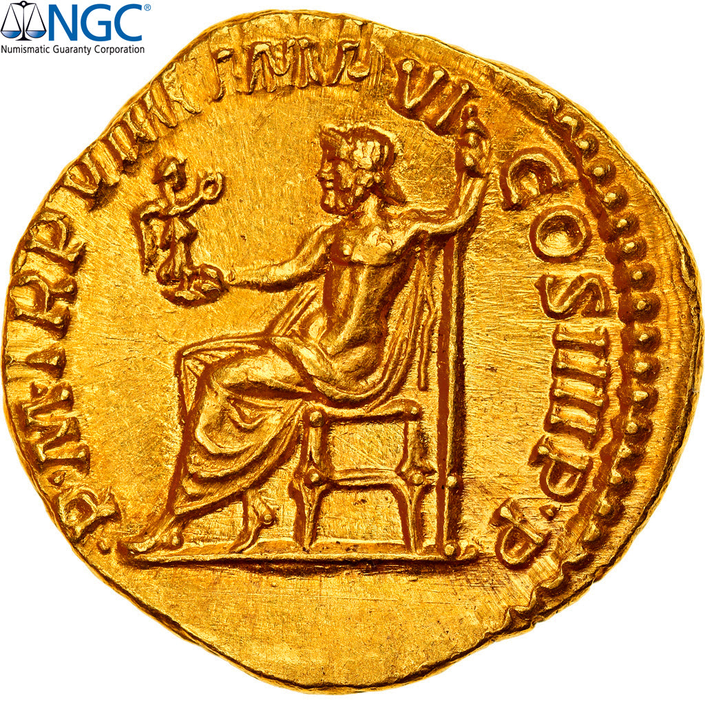 Commodus, Aureus, 183-184, Rome, Muito, Dourado, NGC, Ch AU 5/5-2/5