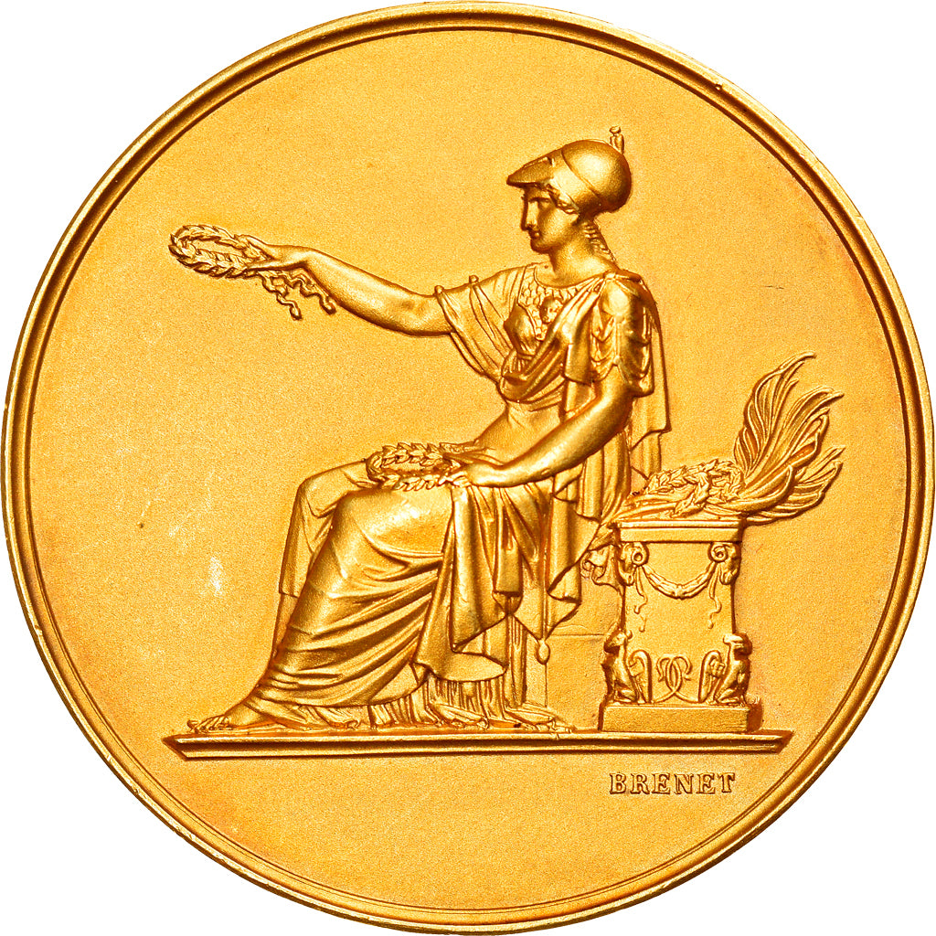 France, Medal, Société de géographie, Prix Henri Duveyrier, 1930, MS(64)