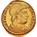 Magnentius, Solidus, 350-351, Arles, Very rare, Gold, MS(60-62), RIC:132