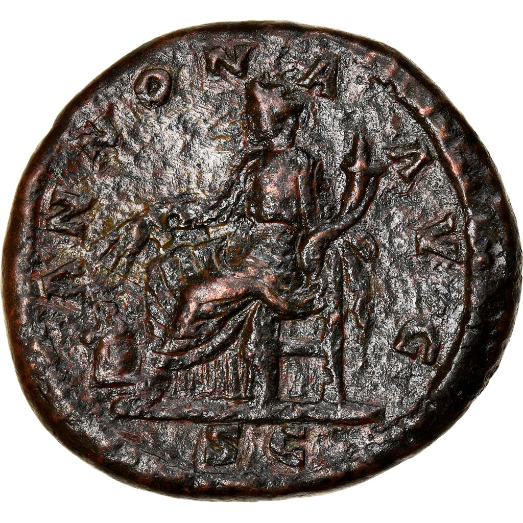 Munten, Macrinus, As, AD 217-218, Rome, ZF, Koper, RIC:171