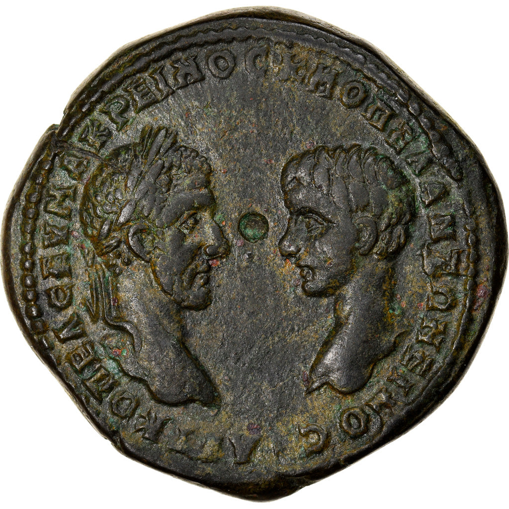 Coin, Macrinus with Diadumenian, Pentassaria, AD 217-218, Marcianopolis
