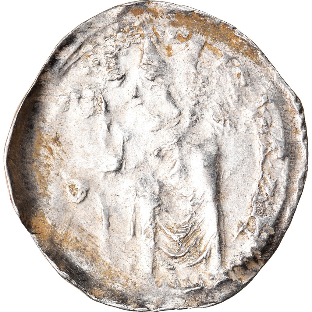 Moneta, Francia, LORRAINE, Jean d'Apremont, Denarius, 1225- 1239, Metz, BB
