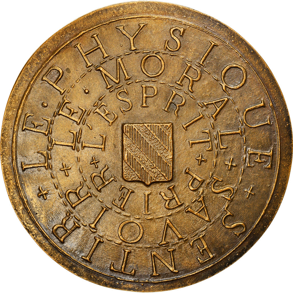 France, Médaille, Maine de Biran, Sciences & Technologies, 1966, Dropsy, SPL