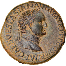 Vespasian, Sestertius, 72, Rome, Very rare, Bronze, AU(50-53), RIC:1186