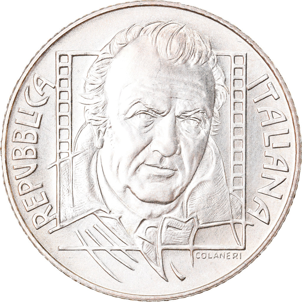 Italia, 5 Euro, Federico Fellini, 2005, Rome, FDC, Argento, KM:255
