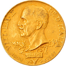 Italia, Vittorio Emanuele III, 100 Lire, 1925, Rome, Oro, PCGS, MS61, KM:66