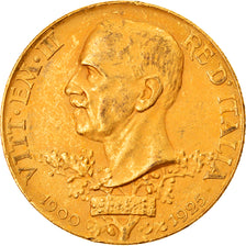 Italie, Victor-Emmanuel III, 100 Lire, 1925, Rome, Or, PCGS, AU58, KM:66